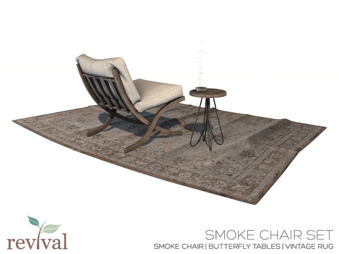 .:revival:. smoke chair set