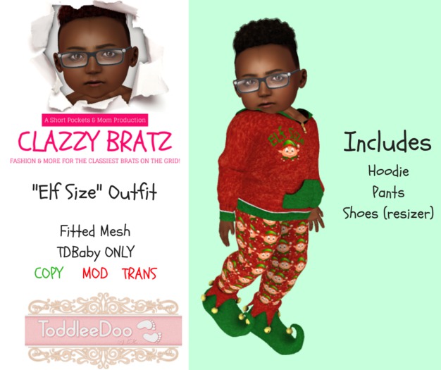 Elf Size Outfit - TDBaby