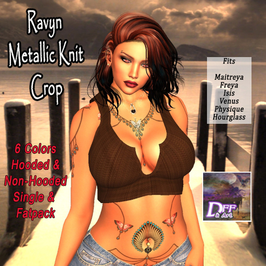 DFF Ravyn Metallics Top #4