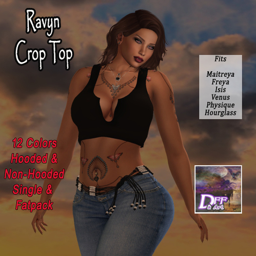 +DFF Ravyn Colored Crop #11