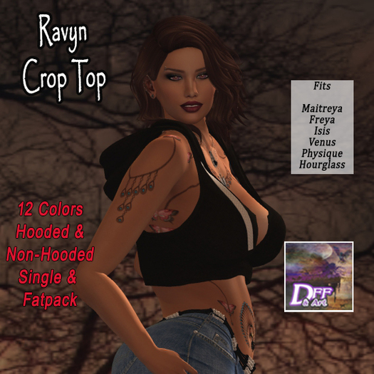 +DFF Ravyn Colored Crop #9
