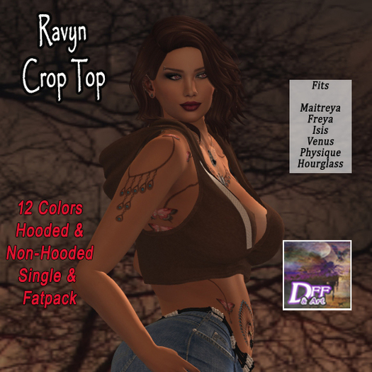 +DFF Ravyn Colored Crop #8