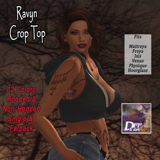 +DFF Ravyn Colored Crop #7