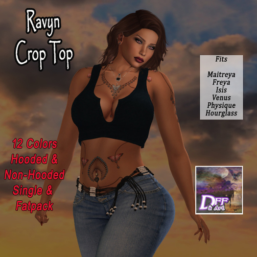 +DFF Ravyn Colored Crop #5