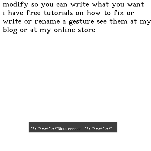 AmAzInG CrEaTiOnS Gesture 49