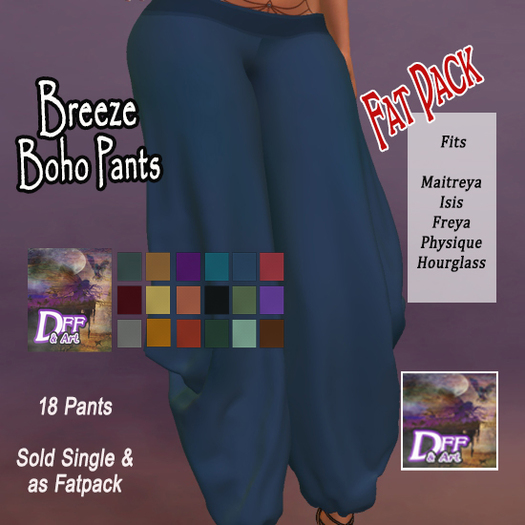 DFF Breeze Boho Pants  FATPACK