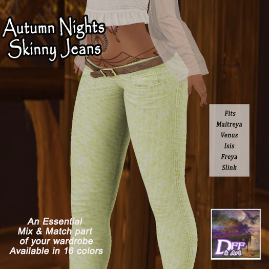 DFF Autumn Nights Skinny Jeans #2
