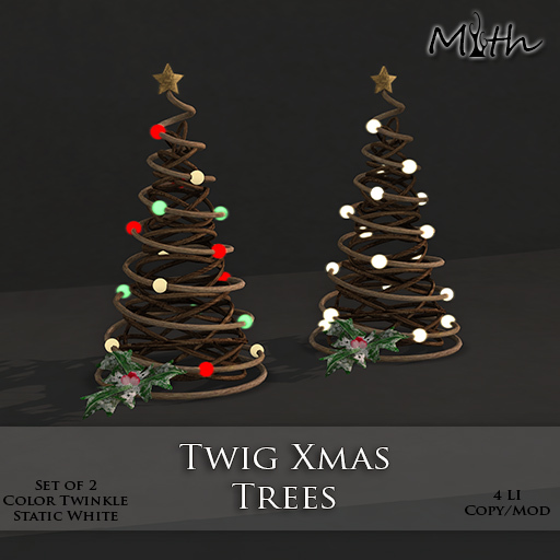 Myth - Twig Xmas Trees