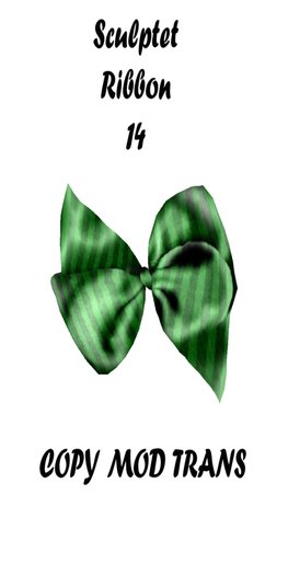Sculpted Ribbon 16 Full Perm !!