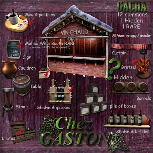 Chez Gaston  Curtain 6