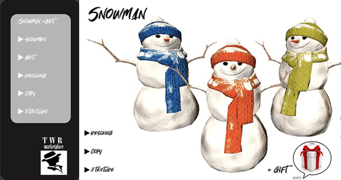 ::TWR::Snowman +gift