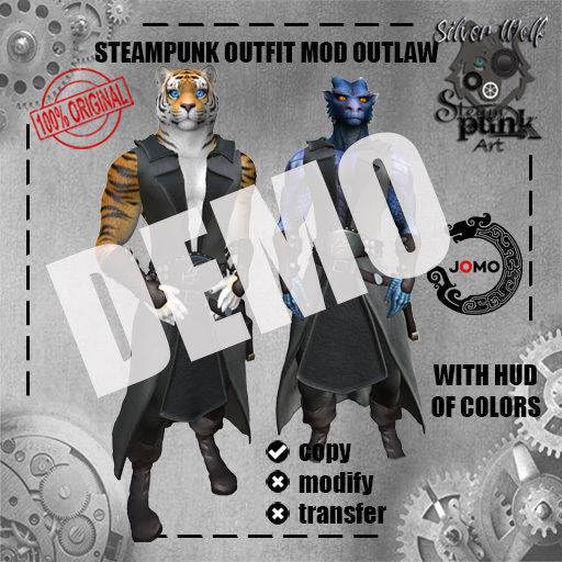 SW - Steampunk Outfit Mod Outlaw Jomo (Box) DEMO