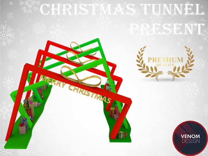 Christmas Tunnel Presents