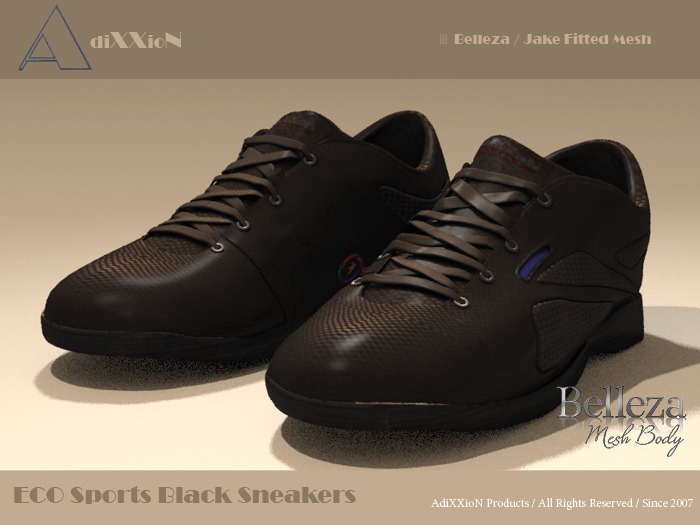 Belleza Jake .: AdiXXioN :. Sneakers ECO Sports Black