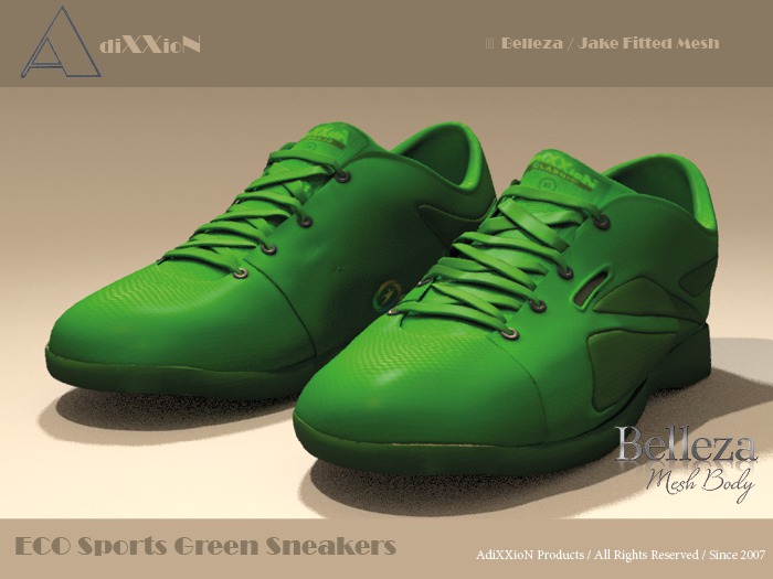 Belleza Jake .: AdiXXioN :. Sneakers ECO Sports Green