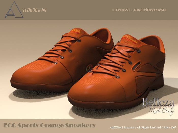 Belleza Jake .: AdiXXioN :. Sneakers ECO Sports Orange