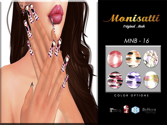 [MNB - 16] Monisatti - Long Nails