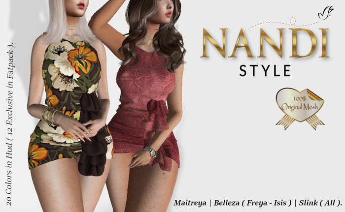 *{Bag} - Dress Luciana -*Nandi Style*