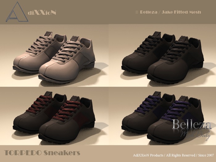 Belleza Jake .: AdiXXioN :. Sneakers Torpedo Fat Pack