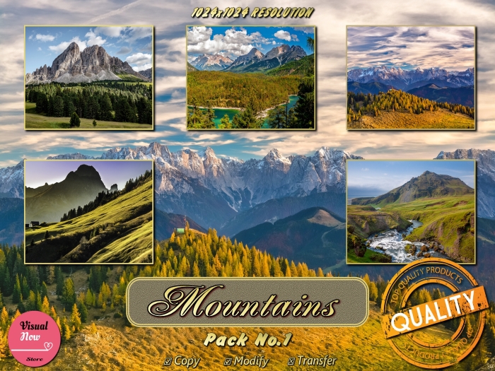 VN Store - Mountains Pack No.1