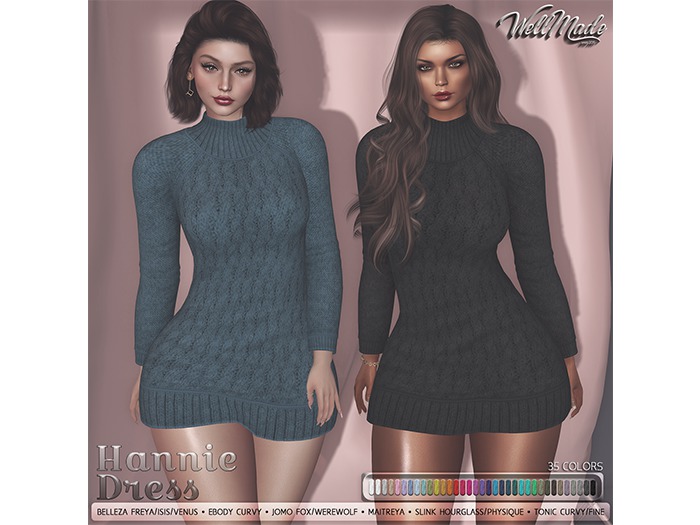 [WellMade] Hannie Dress 