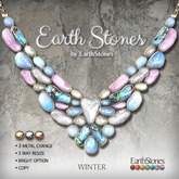 Earth Stones by EarthStones Necklace ~ Winter