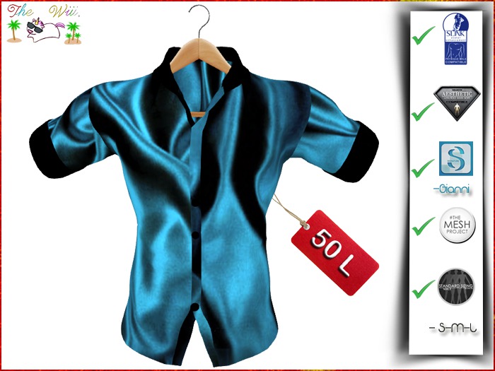 Blue Velvet Shirt