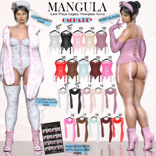 Mangula HUD Customizable  [MEGA PACK] RARE