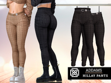 Addams - Hillay - Wool Pants with Belt #29