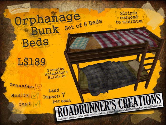 .:R's:. Orpanage Bunk Beds