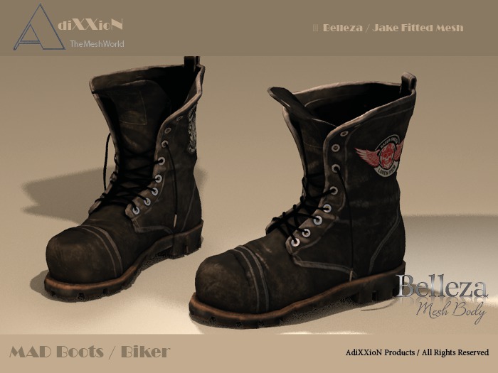Belleza Jake MAD Boots Biker