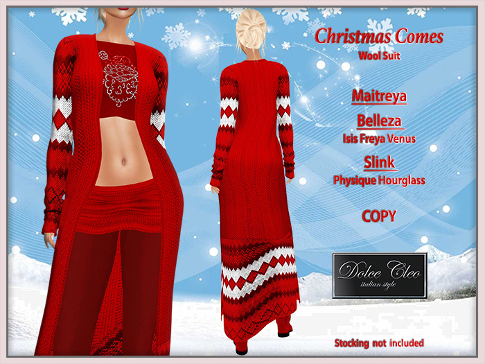 !!OUTLET!! CHRISTMAS COMES - WOOL SUIT