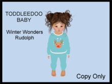 Steph-0-Bee's - Winter Wonders Rudolph (TD Baby)
