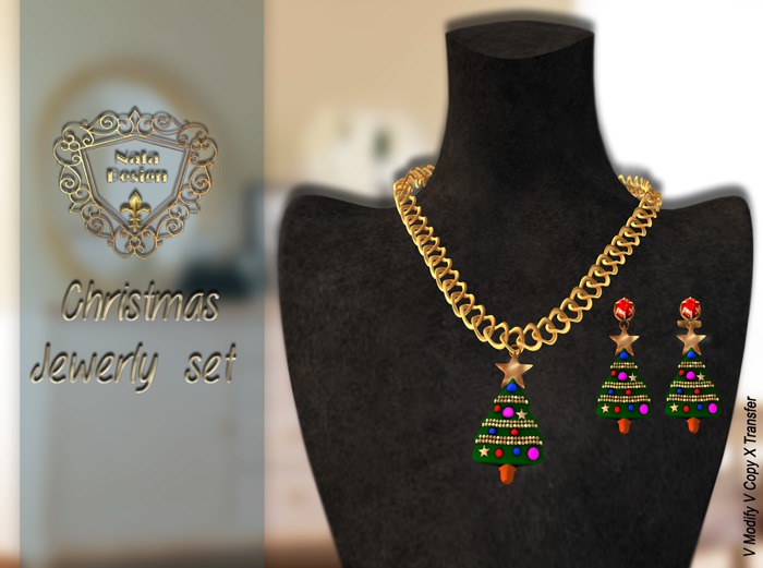 Nala Design::Christmas Jewerly Set::