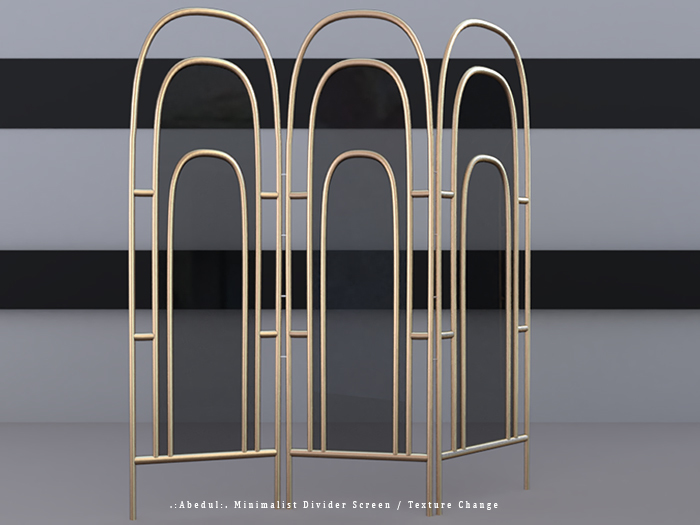 .:Abedul:. Modern Minimalist Divider Screen / Texture Change