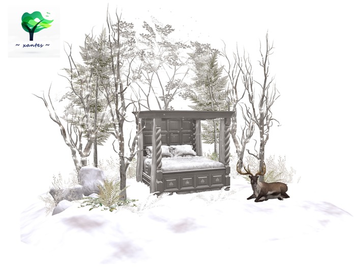 Snow Bed w. Lanscaping - PG