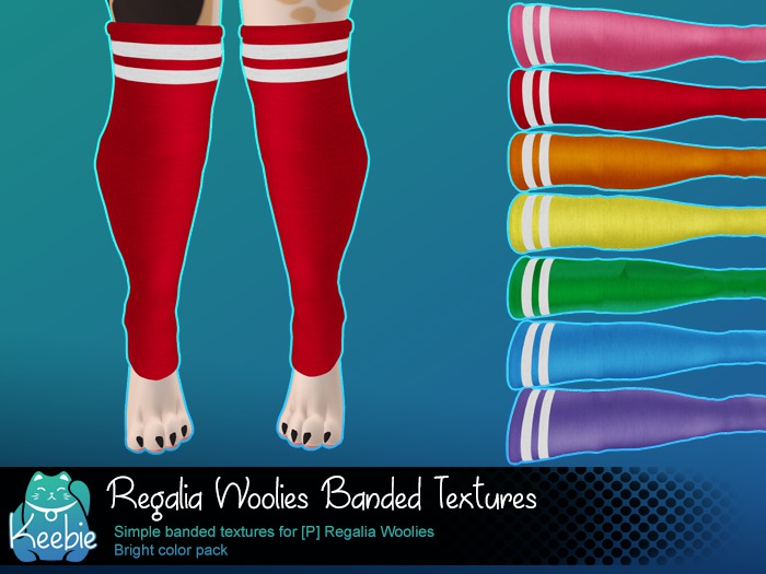 >Keebie< Banded Socks Colors - Auto-Unpack -