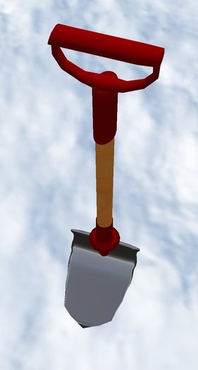 Shovel (Schaufel) 3 Prims by Rita Munro