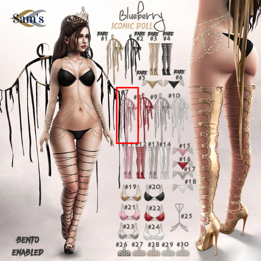 #7 Blueberry - Iconic Doll - Wings - Pixie - Maitreya