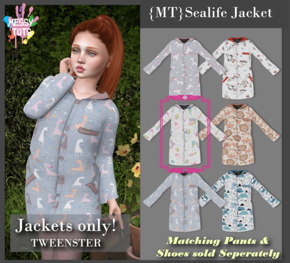 {MT} Sea Life Jacket - Tweenster (unpacker)