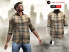 ! a d clothing shirt finn brown