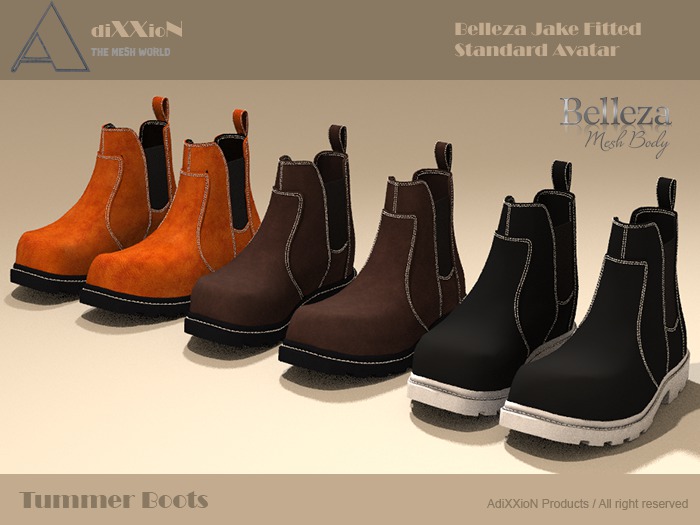 Belleza Jake .: AdiXXioN :. Tummer Boots Updated 1.0