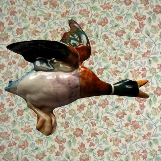 Flying ducks wall plaques (box)