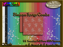 Blossom Sprigs Combo Textures