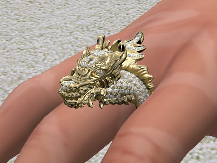 TM Dragon Ring - RH