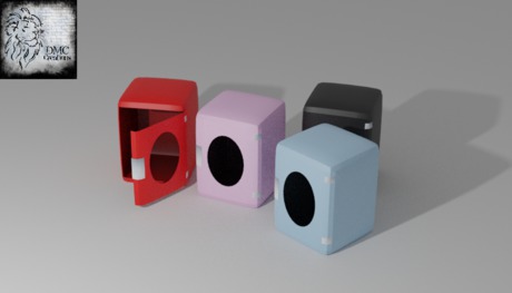 Second Life Marketplace - Small Fridge V001 Full Perm Mesh