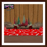 Christmas - Truck in Rustic Centerpiece