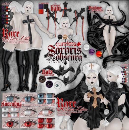 CURELESS[+] Sororis Obscura / Succubus Vision / BLUE