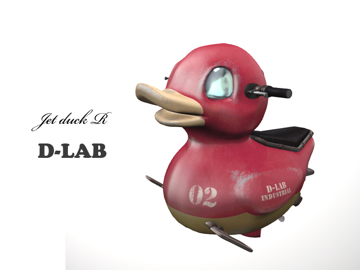 D-LAB JET DUCK RED-ve