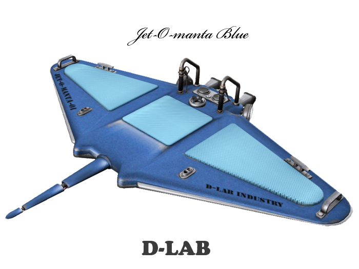 D-LAB JET-O-Manta blue-ve